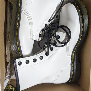 Doc martens White Leather Boot